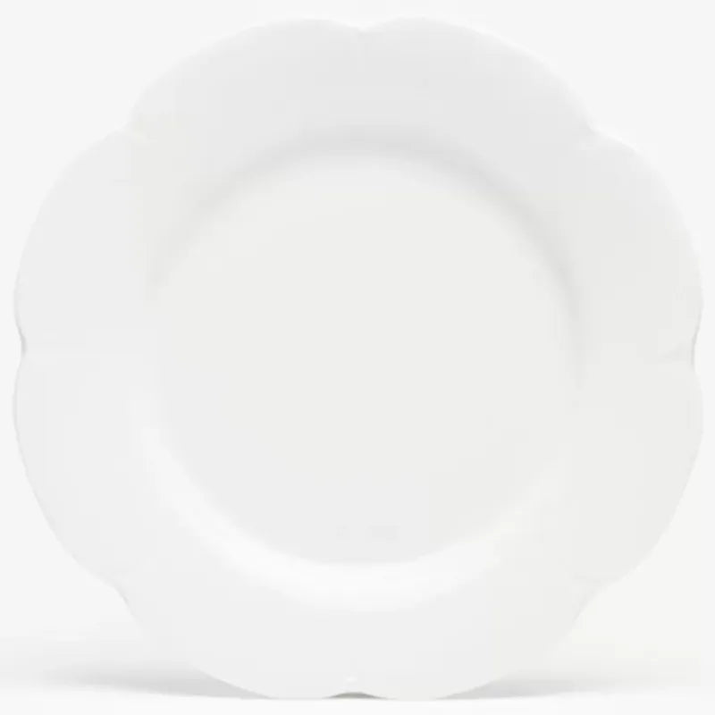 Royal Limoges Nymphea White Dinner Plate