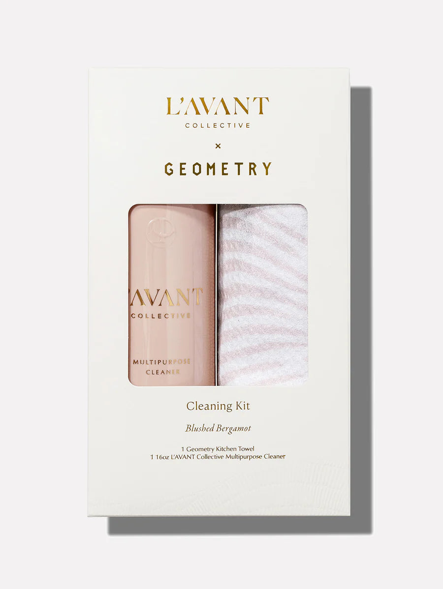 L'AVANT x Geometry Cleaning Kit, Blushed Bergamot