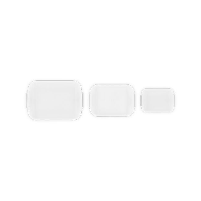 Le Creuset Set of 3 Silicone Rectangular Stretch Lids