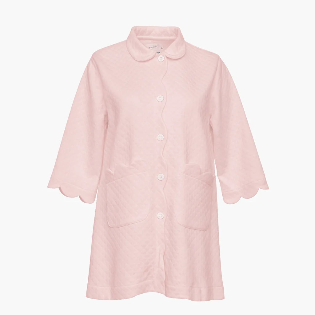 Lenora Quilted Front Robe, Pink