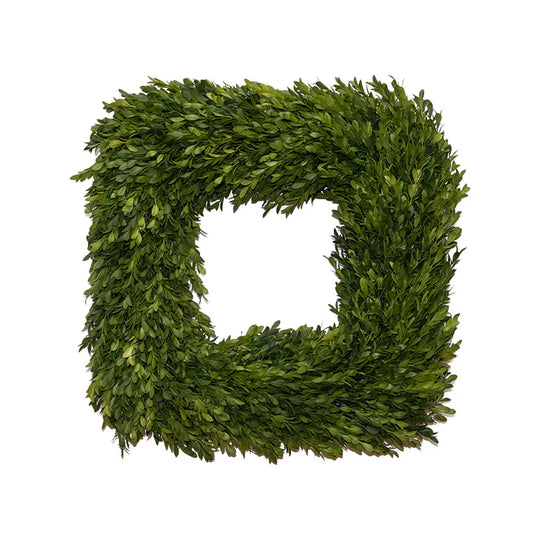 Fig & Dove 18" UV Protected Square Wreath