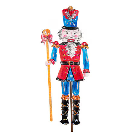 Round Top Collection Beck's Traditional Nutcracker Stake