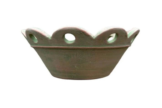 Bot Collection Court Pendu Low Bowl #6, Verde Natural