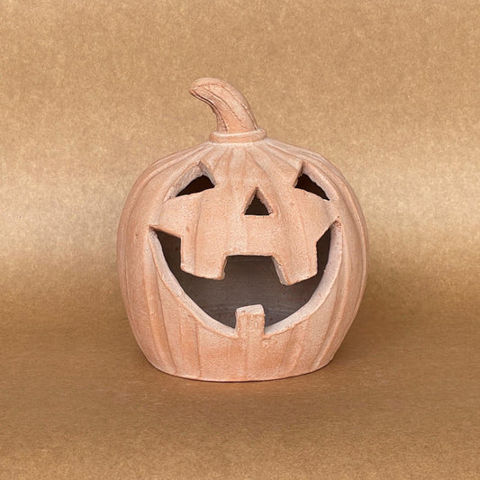 Bot Collections Carved Pumpkin, Natural