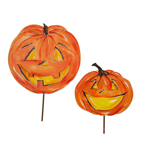 Round Top Collection Beck's Orange Jack-O-Lanterns Small
