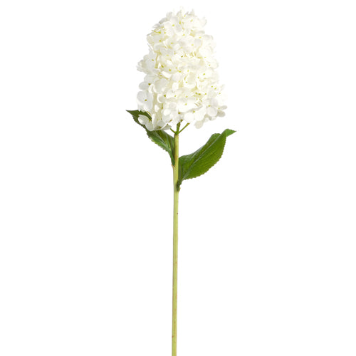 Real Touch 29" White Hydrangea