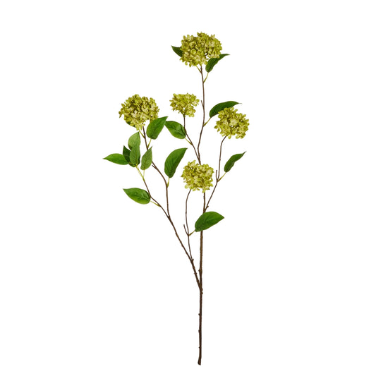 Raz 45" Snowball Hydrangea Branch