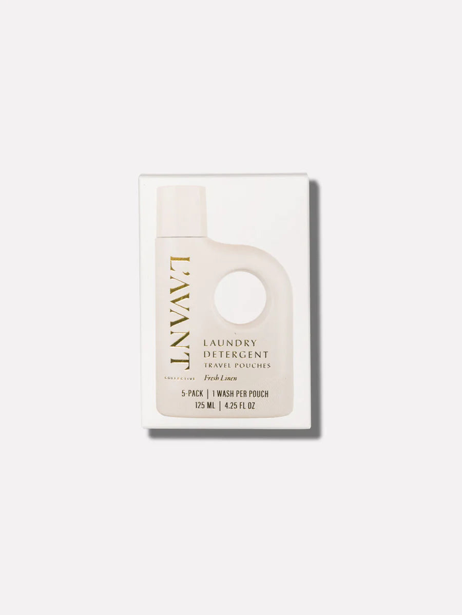 L'AVANT Laundry Detergent Travel Pack Set of 5 - Fresh Linen