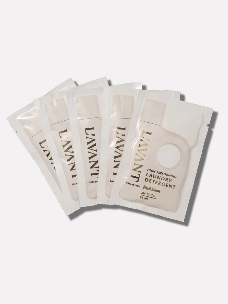 L'AVANT Laundry Detergent Travel Pack Set of 5 - Fresh Linen