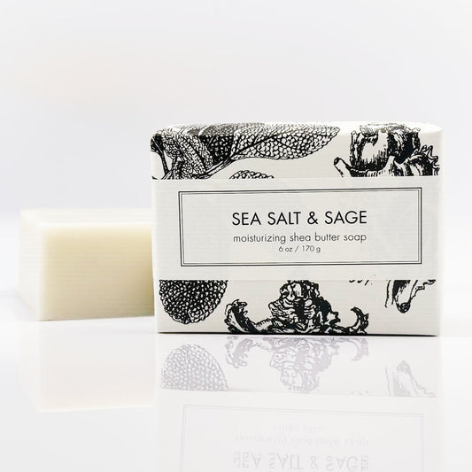 Sea Salt & Sage - Shea Butter Soap