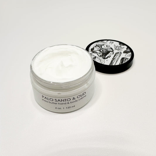 Palo Santo & Oud - Shea Butter Hand and Body Creme