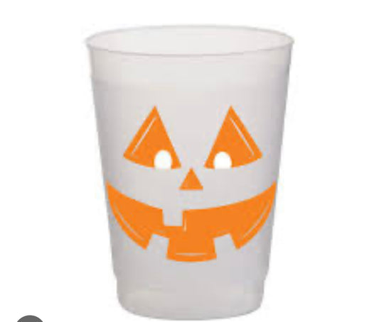 Rosanne Beck Frost Flex Cup, Halloween Jack O Lantern