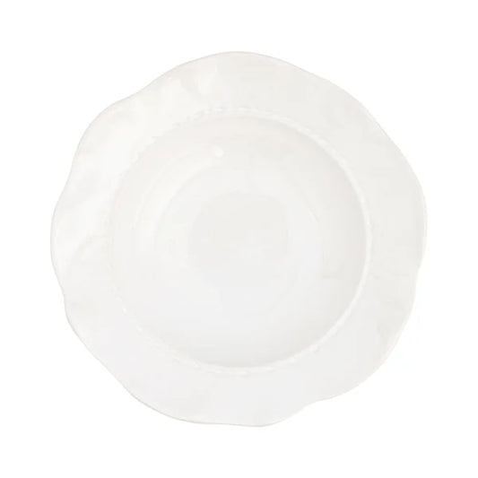Vietri Giorno White Pasta Bowl