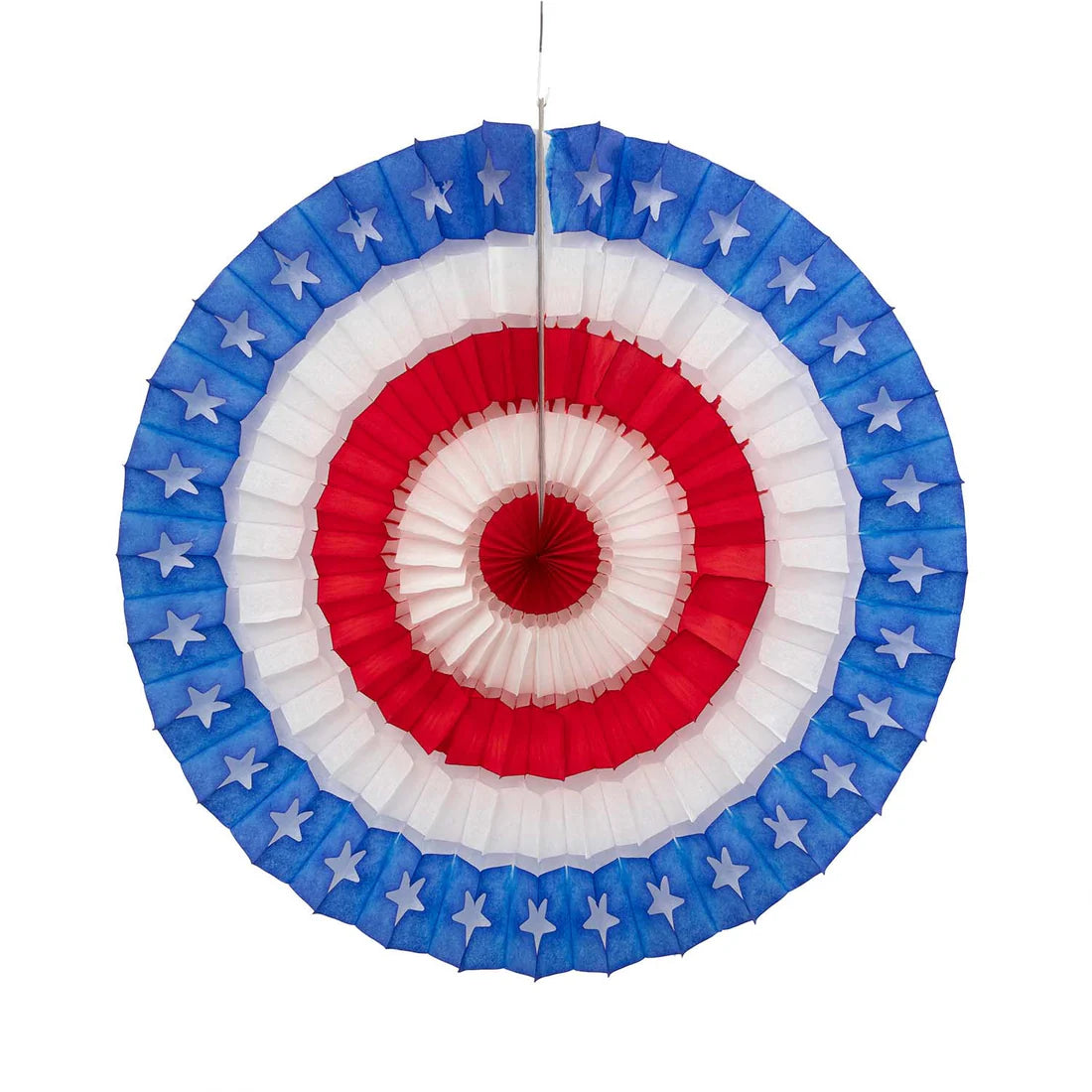 Hester & Cook Patriotic Large Star Fan