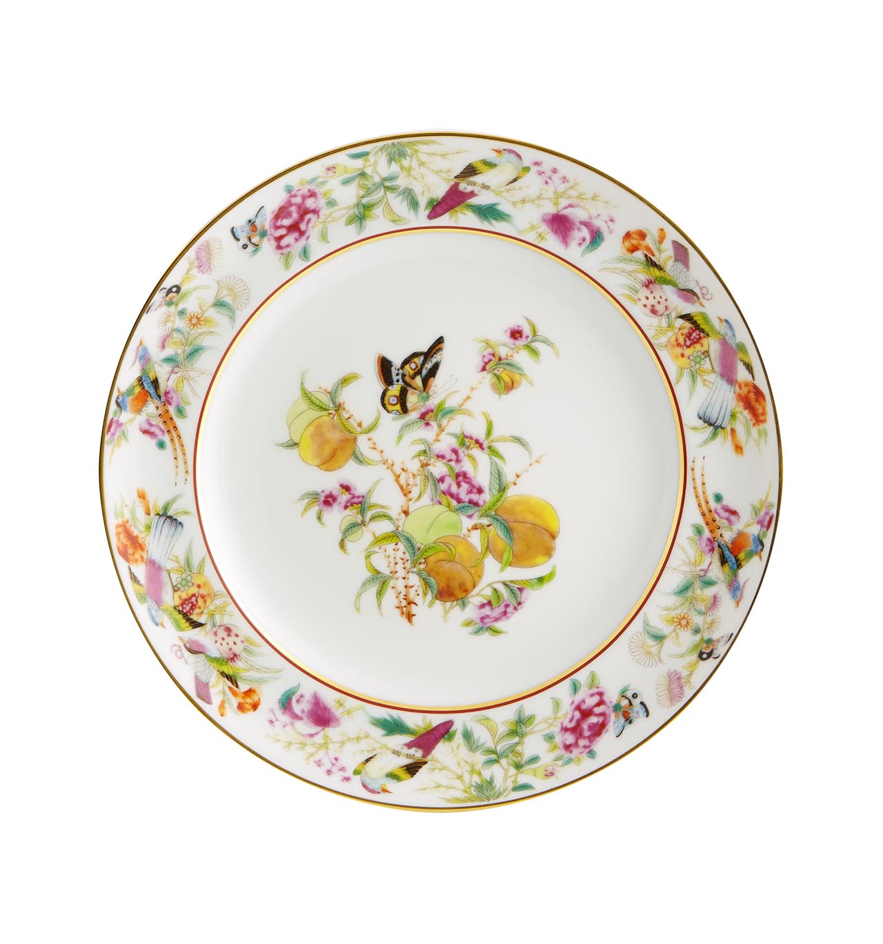 Vista Alegre Peach Dessert Plate