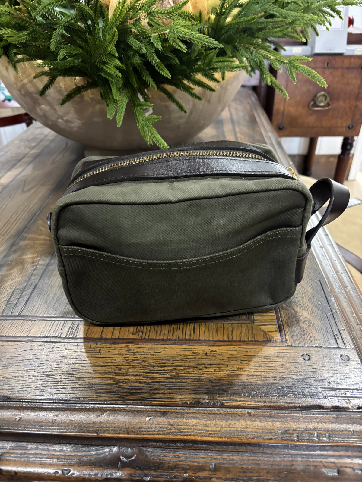 Canvas Toiletry Bag