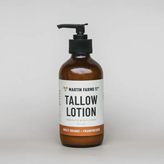 Tallow Lotion - Sweet Orange + Frankincense
