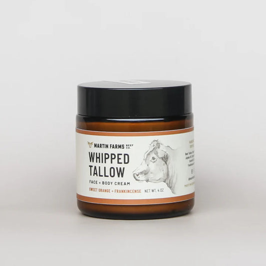 Whipped Tallow - Sweet Orange + Frankincense