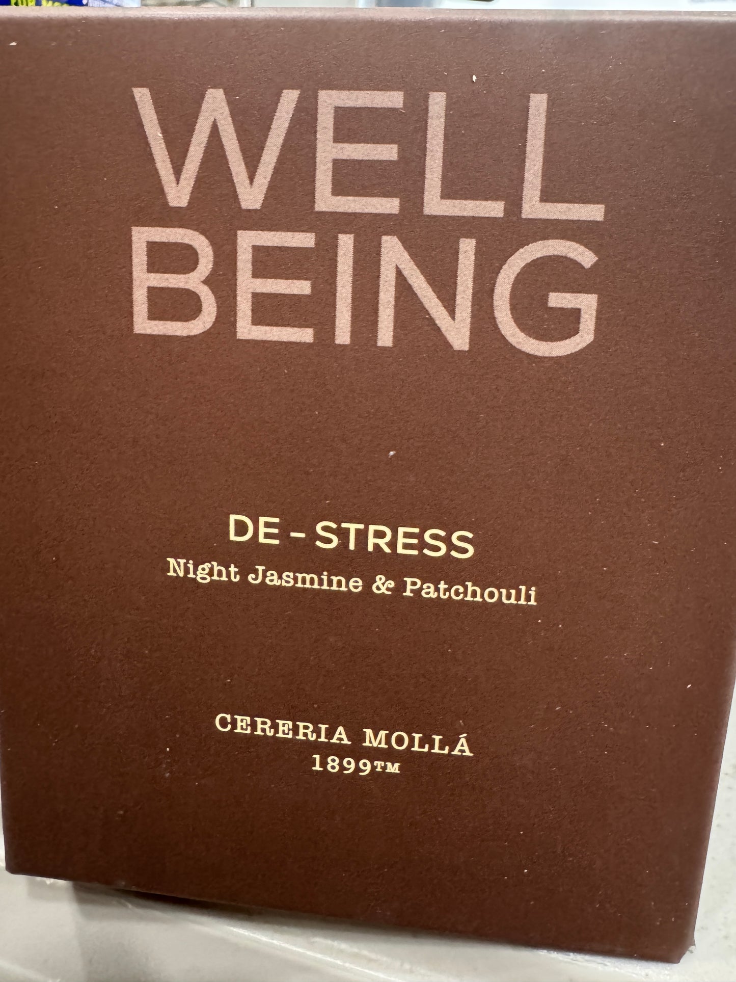 CERERIA MOLLA De-Stress Night Jasmine & Patchouli 8 0z Candle