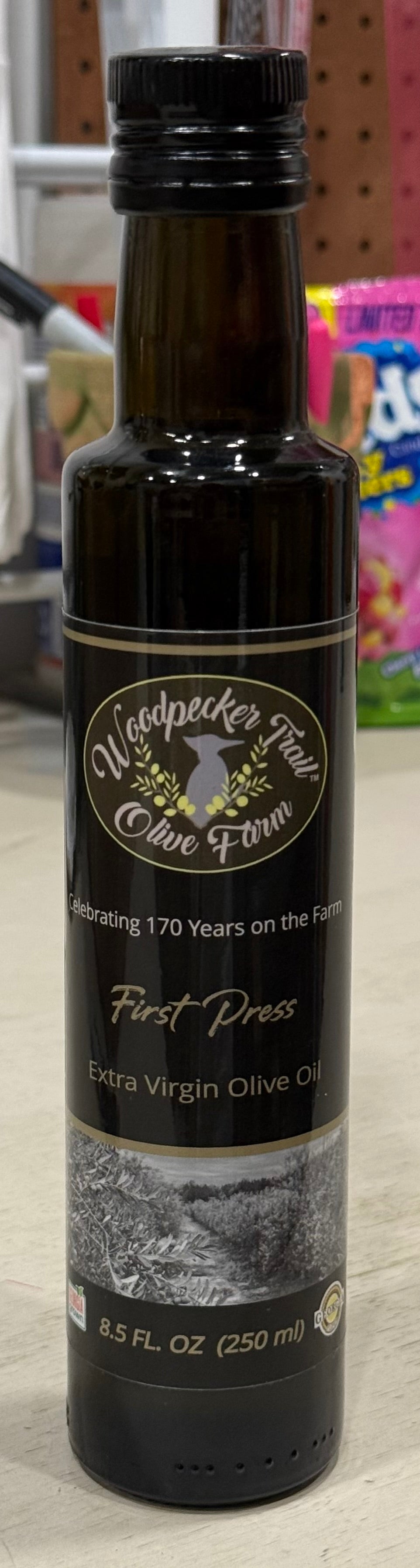 WOODPEAK TRAIL OLIVE FARM EXTRA VIRGIN OLIVE OIL