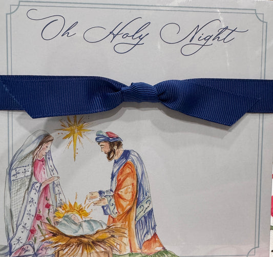 Oh Holy Night Luxe Notepad