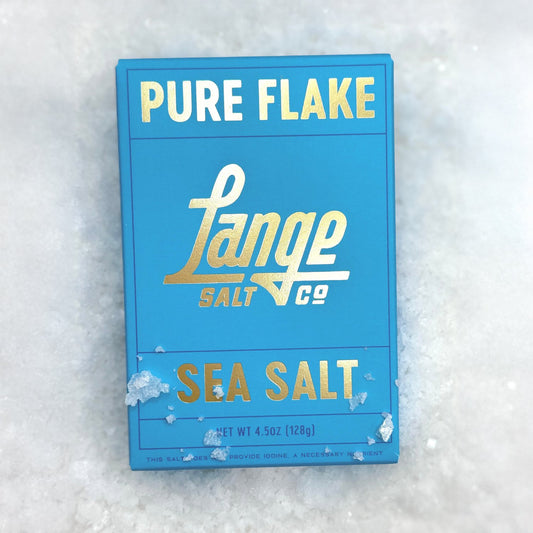 Lange Salt Co. Pure Flake Box