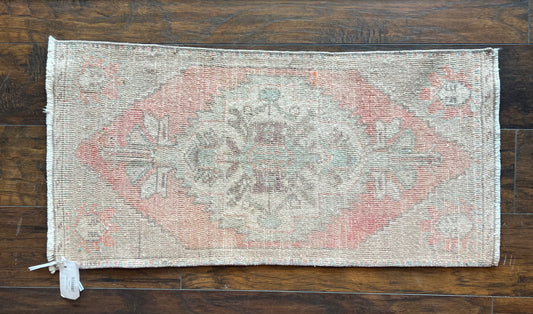 Coral Fade Oushak Rug