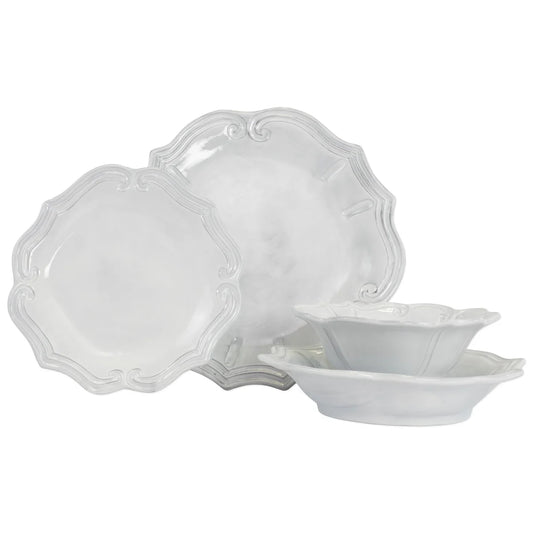 Vietri Incanto Baroque 4pc Place Setting