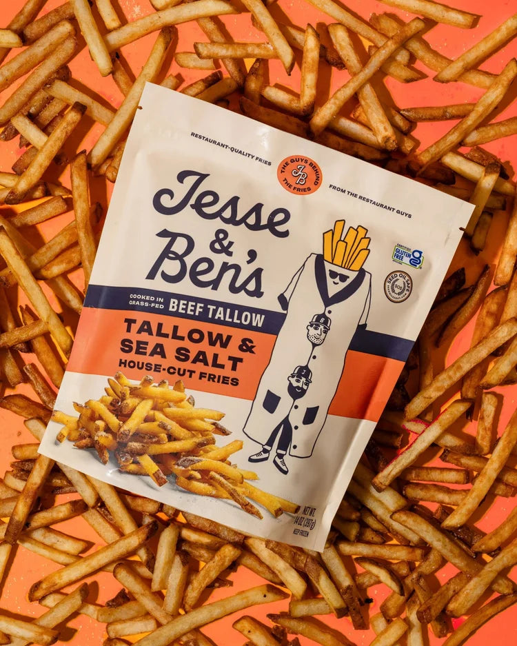 Jesse & Ben's - Sweet Potato Tallow House-Cut Fries