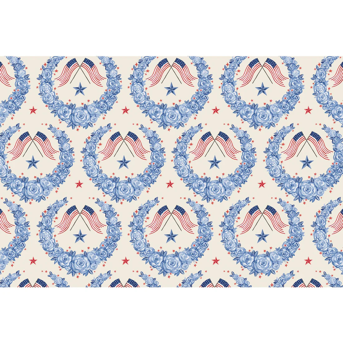 Hester & Cook American Floral Placemat
