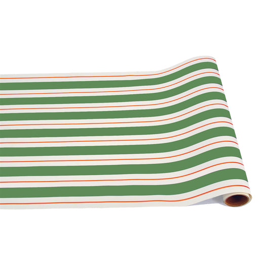 Hester & Cook Green & Red Awning Stripe