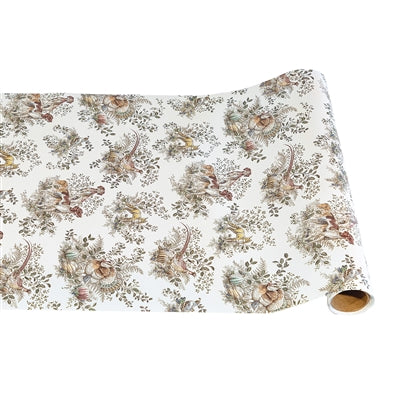 Hester & Cook Fall Harvest Toile Runner - 20"x25'