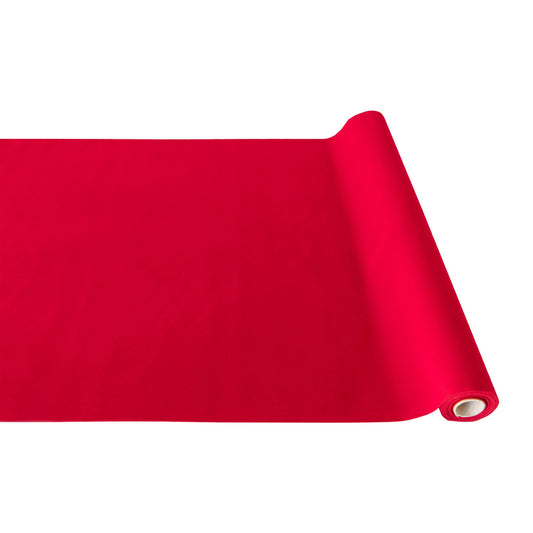 Hester & Cook Red Flocked Runner 30"