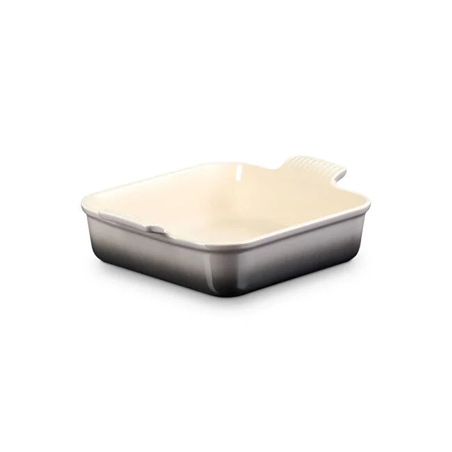 Le Creuset Heritage Sq. Baking Dish 3 Qt, White