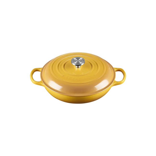 Le Creuset Signature Round Braiser 3.5Qt Nectar