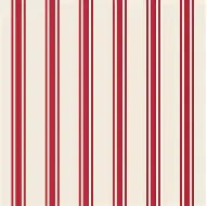 Hester & Cook Red Linen Stripe Cocktail Napkin