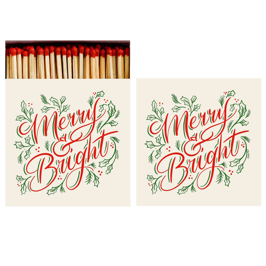 Hester & Cook Merry & Bright Matches