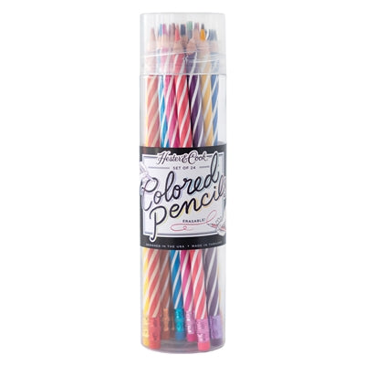 Hester & Cook Colored Pencils - Set of 24