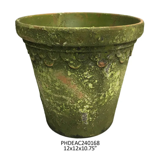 Porchview Aged Garden Pot #12 W/o Drain Hole
