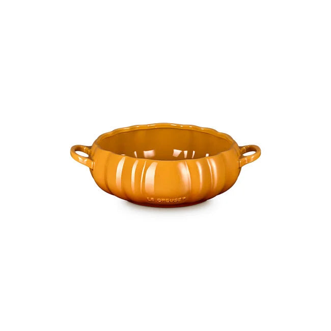 Le Creuset Pumpkin Serving Bowl 4 QT, Persimmon