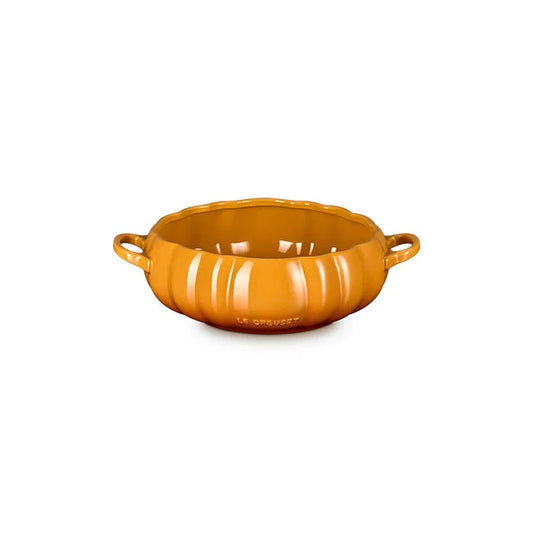 Le Creuset Pumpkin Serving Bowl 4 QT, Persimmon