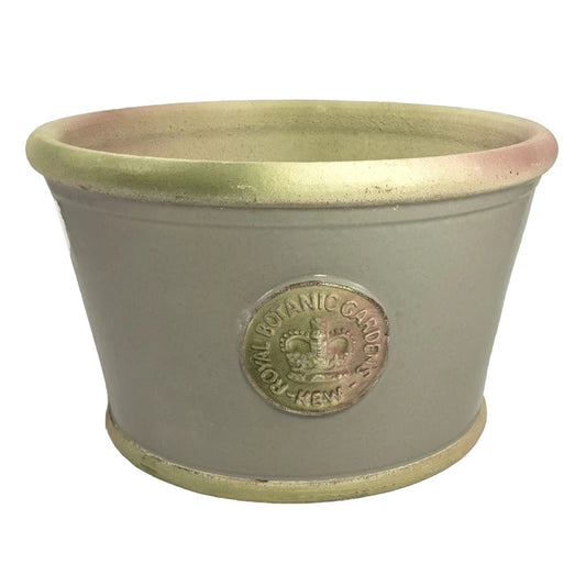 Bot Collection Windsor Kew Low Pot, Small, French Grey