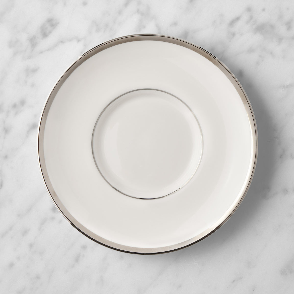 Pickard UW Platinum Teacup Saucer