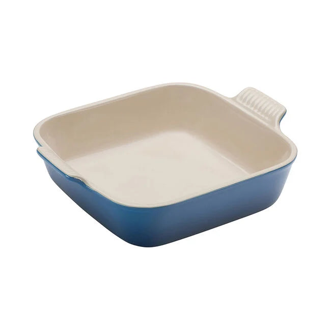 Le Creuset Heritage Sq. Baking Dish 3 Qt, White
