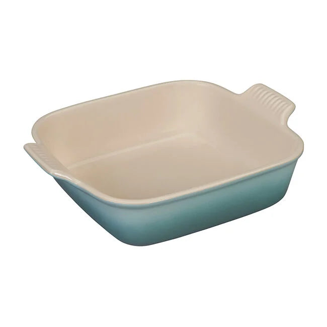 Le Creuset Heritage Sq. Baking Dish 3 Qt, White