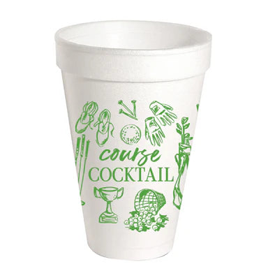 Rosanne Beck Styrofoam Cups, Course Cocktail