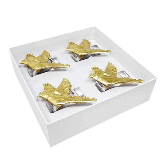 Southern Tribute Pheasant Napkin Rings