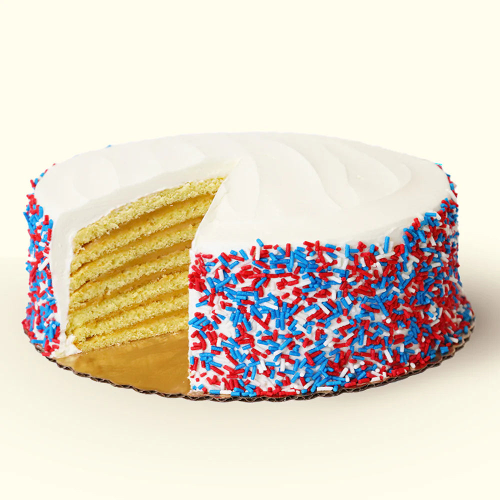 Caroline's Cakes Star Spangled Caramel Cake