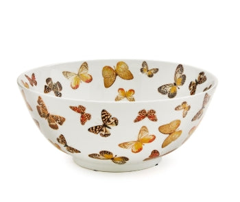 Two's Company Butterfly Garden Bowl