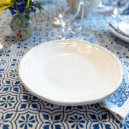 Abigails Dinner Plate, White